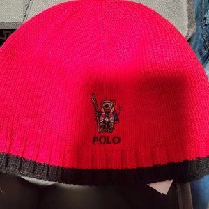 Polo knit hat